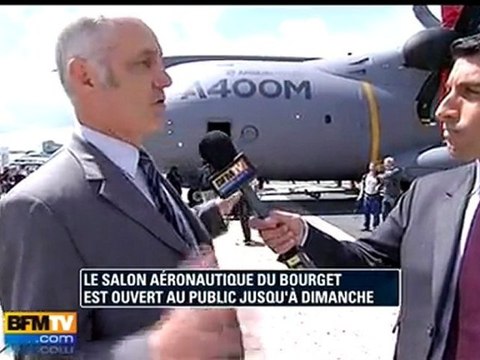 A400M, star du salon du Bourget