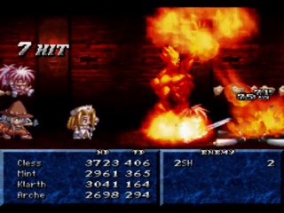 Tales of Phantasia : Boss 4400R &cie : No damage