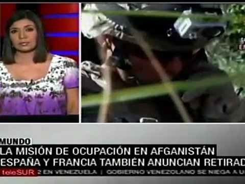 España y Francia anuncian retiro de tropas de Afganistán