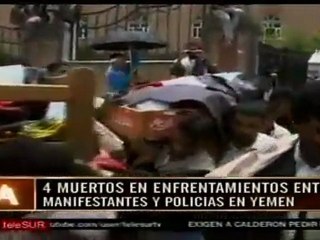 Nuevas manifestaciones en Yemen en viernes de oración