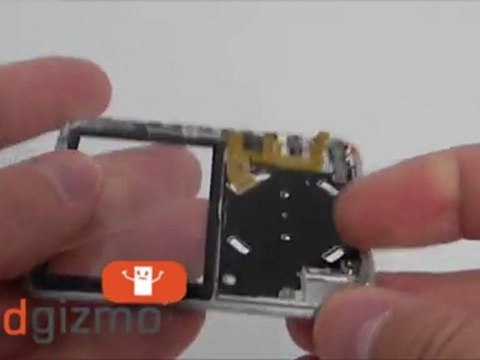 iPod Nano Parts: 3rd Generation Nano Silver Front Panel