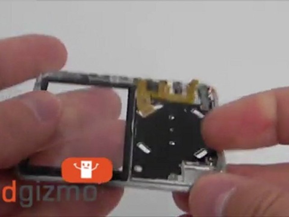 iPod Nano Parts: 3rd Generation Nano Silver Front Panel