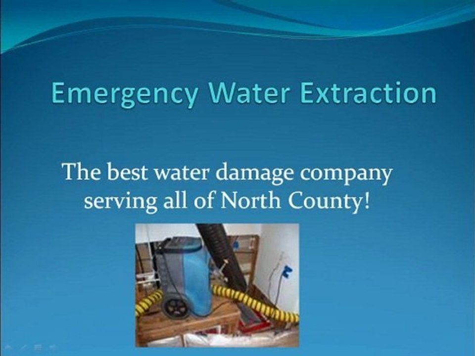 Escondido Water Damage