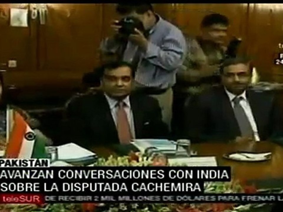 India y Pakistán anuncian progresos en negociaciones de paz