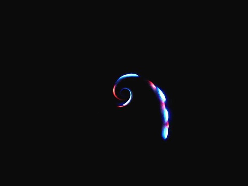 LED Black Gloves Midnight Magical Mitts w Flashing Fingers