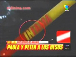 Paula y Peter a los besos en Esperanto  - 2DA PARTE