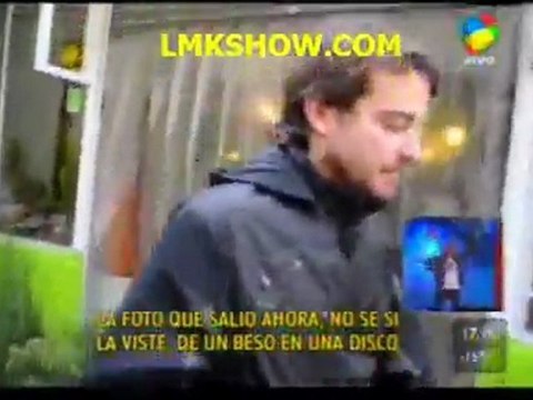 Infama - Peter saliendo de la casa de Paula Chaves - Exclusivo