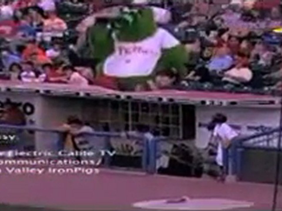 Das Maskottchen abschießen Fail