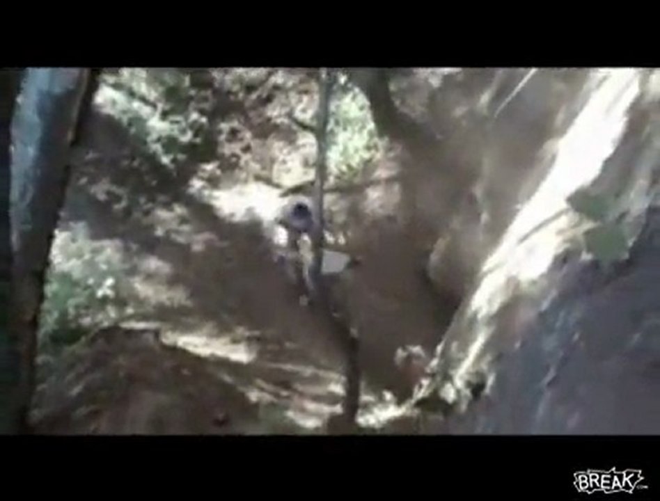 Abseilen Face Smash Fail