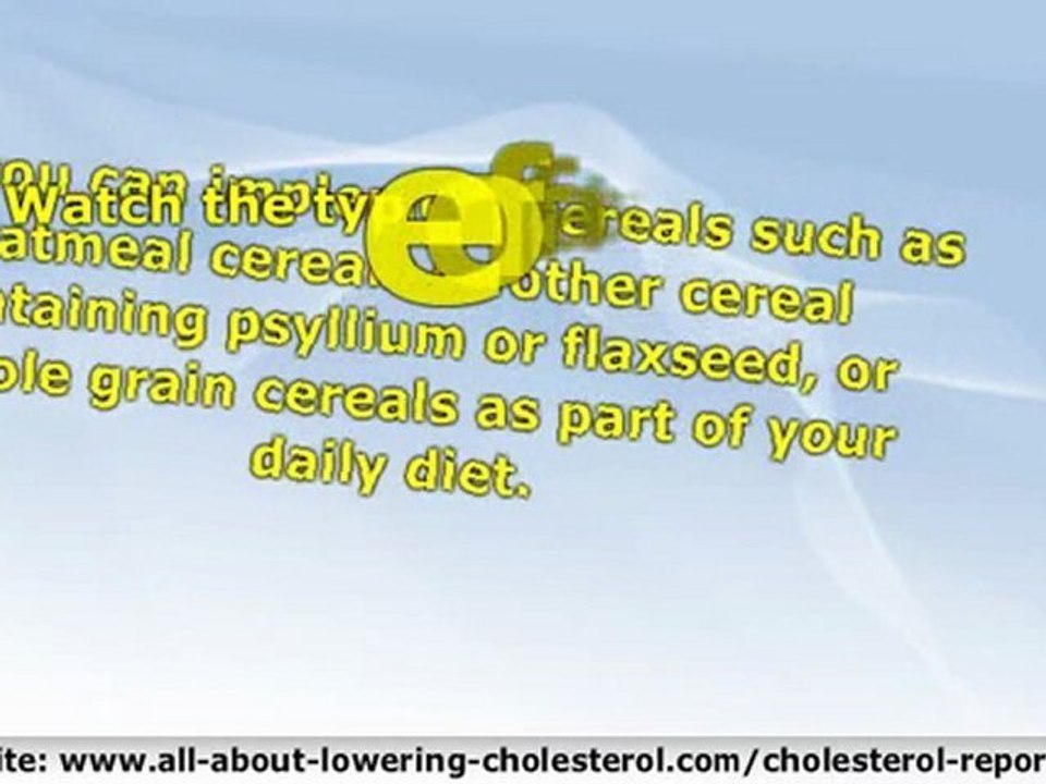 The best cholesterol lowering diet - How Effective It Is?