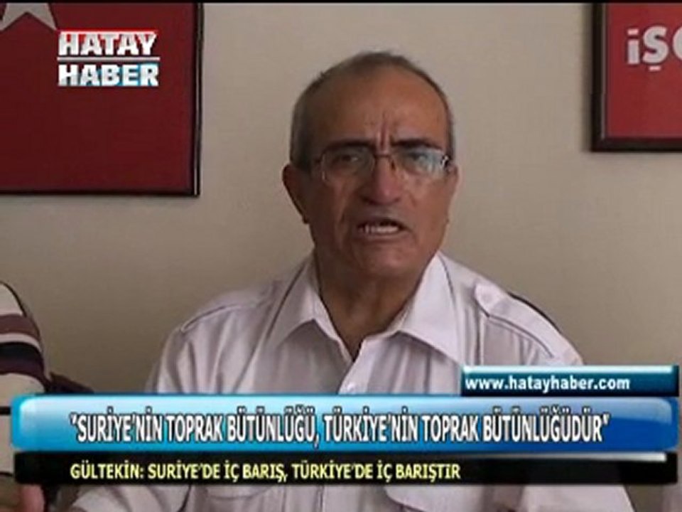 suriyede iç barış türkiyede iç barıştır