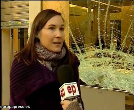 Atraco con alunizaje de una joyería madrileña