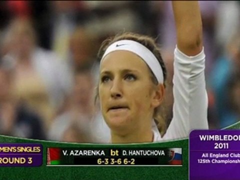 Wimbledon - Azarenka pasa a octavos en tres sets