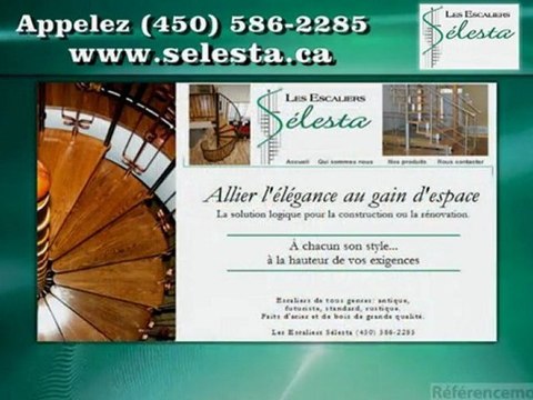 Escaliers a Lavaltrie QC - Les Escaliers Selesta