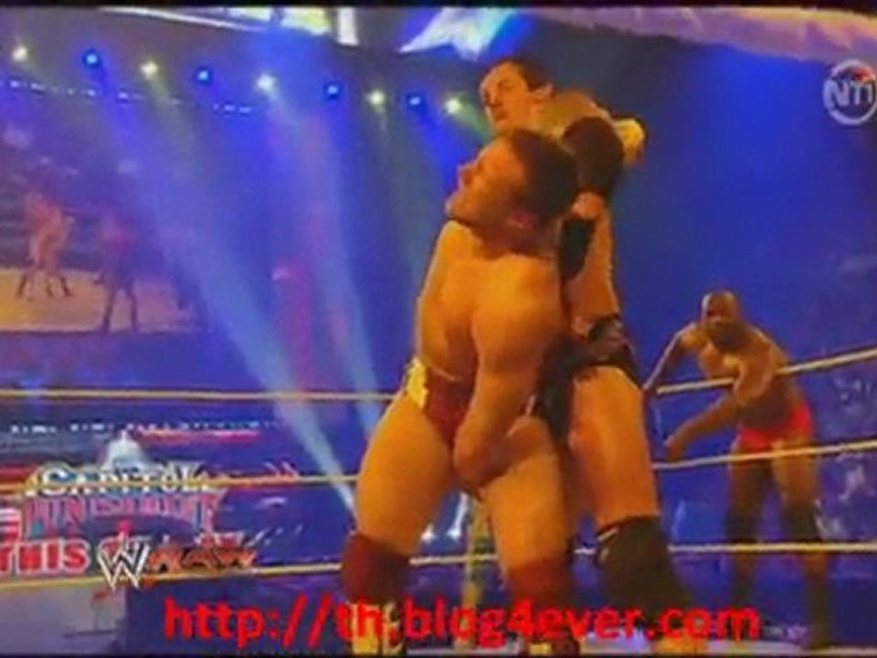 Catch Attack Raw du 24/06/11- 6 men Tag Team match