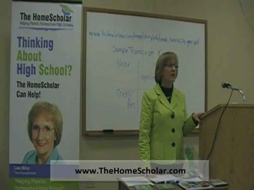 Homeschool Transcripts - 16. What is Really Important