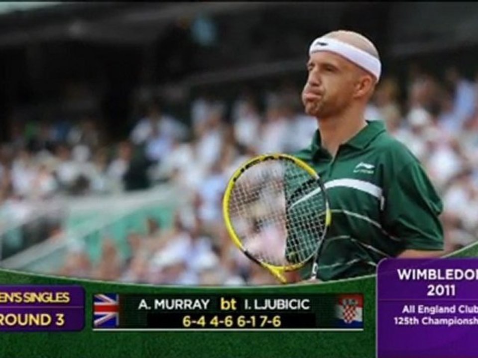 Wimbledon - Murray besteht gegen Ljubicic