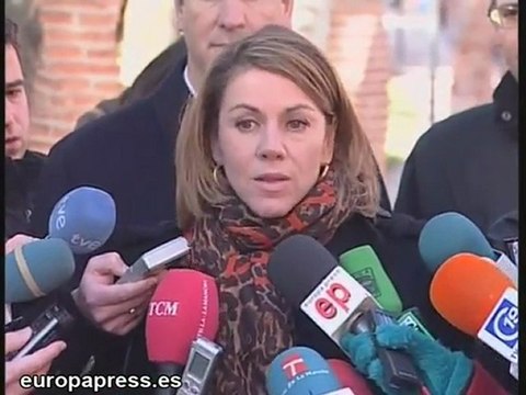 Cospedal critica que Gobierno festeje el pacto