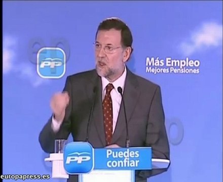 Rajoy exige explicaciones sobre pensiones