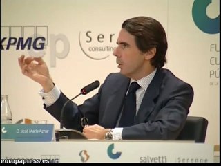 Aznar apuesta por privatización completa de cajas
