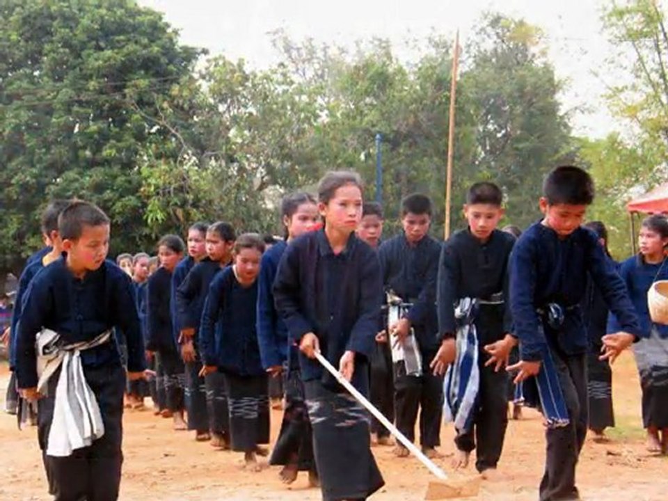 Danse palanche & panier LAOS