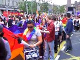 Pride Parade Dublin 2011 - Gran badera multicolor