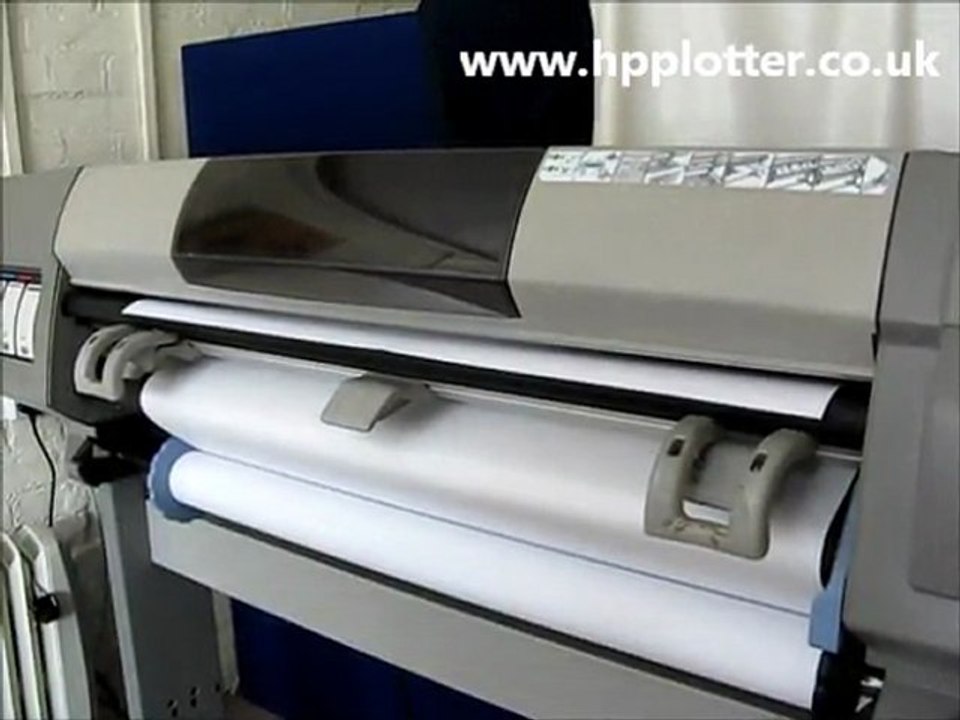DesignJet 5000 load roll