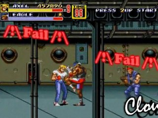 How to play Axel Stone - Streets of Rage 2 [1/5 - STUNLOCK] [French]