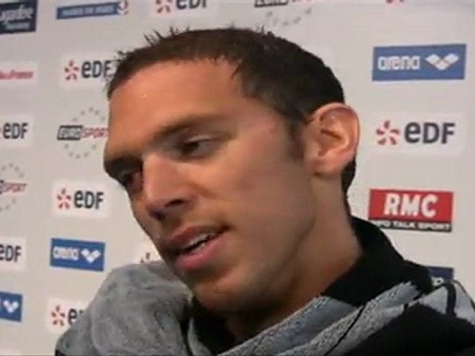 Open EDF 2011 : Hugues Duboscq en zone mixte