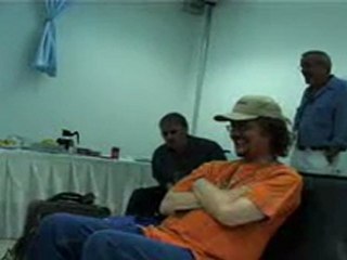 Ian Gillan was drinking (a lot) for the show.