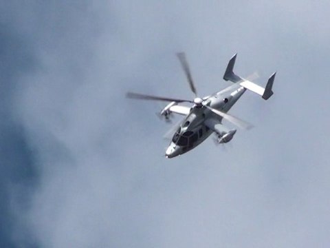 Hélicoptère hybride X3 EUROCOPTER 1 Full HD Meeting aérien du Bourget Paris Airshow LFTA 2011