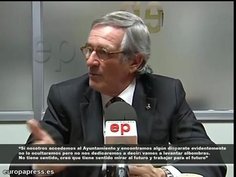 Trias promete una auditoria "sin levantar alfombras"