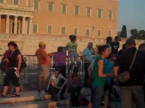 Αγανακτισμένοι Σύνταγμα 32η μερα 03