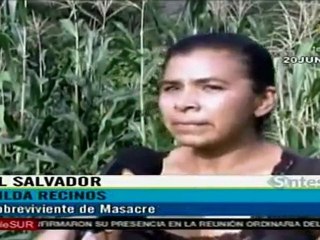 Conmemoran 30 años de la masacre de Picacho en El Salvador