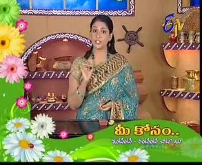 Abhiruchi - Recipes - Mullangi Aaku Pappu, Onion Idli & Chinni Oligalu - 02