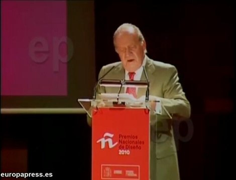 El rey entrega Premios Nacionales de Diseño