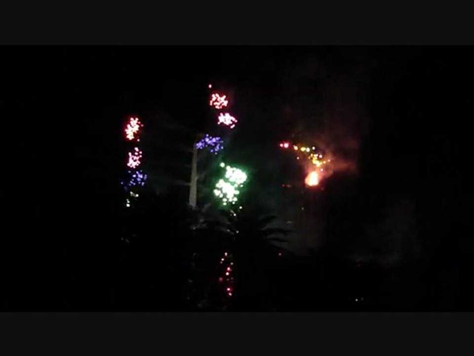 Feu d'artifice du Nouvel An 2011 à Melbourne