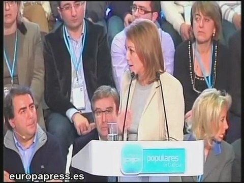 Cospedal reprueba los vaivenes económicos socialistas