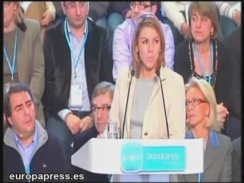 De Cospedal pide la dimisión de Rubalcaba