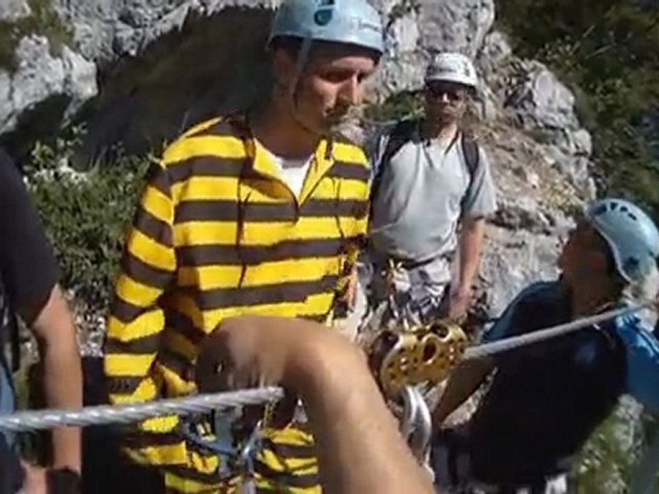 Via ferrata Annecy Guides Monté Médio