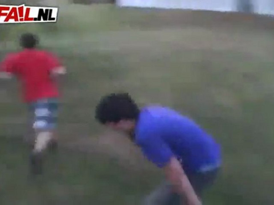 Fail über die Beule Fail