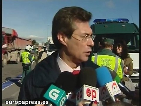 Nueva campaña de control de camiones de la DGT