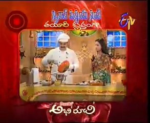 Abhiruchi - Recipes - Nizami Biryani, Borugulu Pulihora & Hara Soya - 02