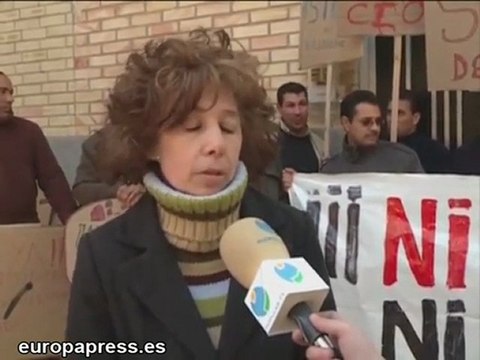 Protestan para evitar ser desahuciados