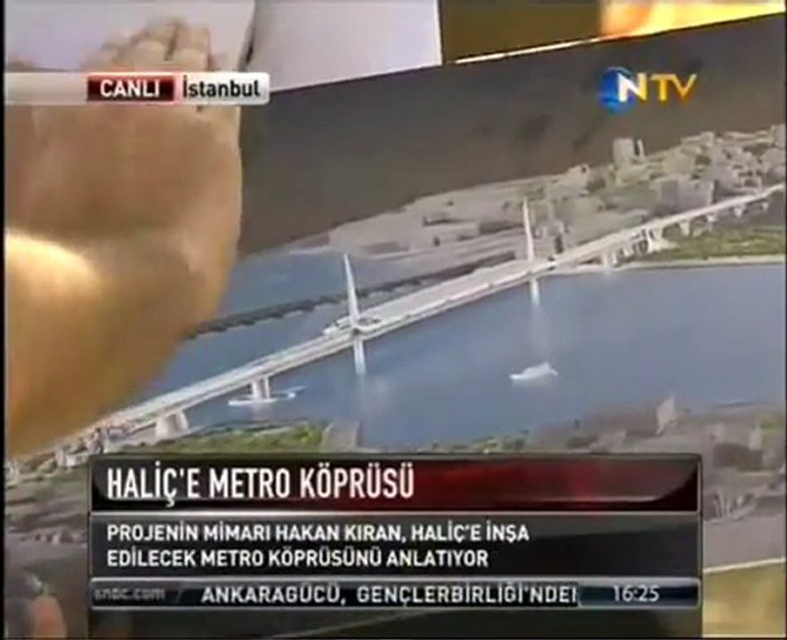 Haliç Metrosu'na Vize Çıktı