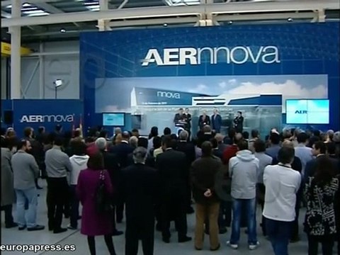 Sebastián inaugura Aernnova Composites en Illescas