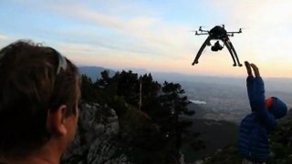 JT Montagne TV8- Le smartflyer de Visiofly: Un drone en montagne