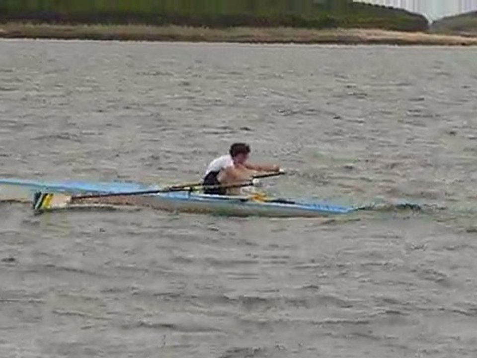 5 ème manche Championnat de Bretagne d'aviron de mer à l'Aber Wrac'h.