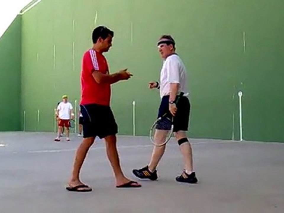 Frontenis preolimpico open d Arganda Rivas San agustin 1ª fase