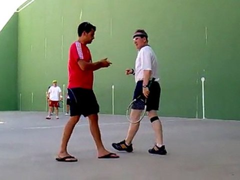 Frontenis preolimpico open d Arganda Rivas San agustin 1ª fase